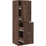 vidaXL Lekarniška omara rjavi hrast 40x41x144,5 cm inženirski les | Shoptok.si