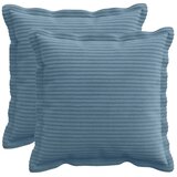  Presvlaka za jastuk 2 kom. HOUTEN Plava 50 x 50 cm Kord - Plava 50 x 50 cm 2 | shoptok.hr