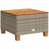 6-dijelni set vrtnih sofa od poliratana s jastucima sivi | shoptok.hr