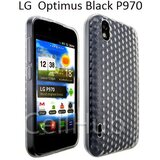  Gumijasti / gel etui Diamond za LG Optimus Black P970 - prozorni | Shoptok.si