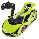  Licencirani auto na daljinsko upravljanje Lamborghini Sian 1:18 RASTAR - zeleni | Shoptok.si