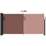  Bočna tenda na uvlačenje smeđa 100 x 300 cm | shoptok.hr