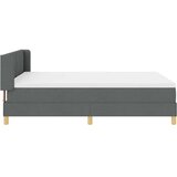  Krevet s opruga kutije Tamno siva 190 x 140 cm tkanina | shoptok.hr