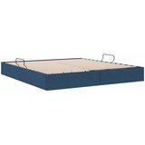  Otomanski krevet s pohranom Plava 160 x 200 cm tkanina | shoptok.hr