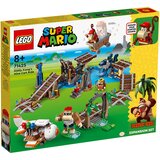 Lego Super Mario: Vožnja rudarskim kolicima Diddyja Konga – proširena staza | shoptok.hr