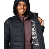 Columbia POWDER LITE MID JACKET Ženska duga zimska jakna, crna, veličina | shoptok.hr