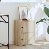  Regal za knjige boja hrasta 40x24x52 cm od konstruiranog drva | shoptok.hr