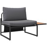  Vrtni set za objed 3 pcs Antracit Čelik | shoptok.hr