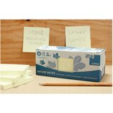 Blok samoljepljiv 75x75mm 12x100L Nature Global Notes 5654-11box žuti | shoptok.hr