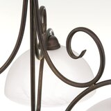 Orion luster na lancu rula 3xE27/40W/230V, prečnik 70 cm, bela/bronza | Eponuda.com