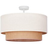  Duolla - Plafonski luster BOHO za površinsku montažu 1xE27/15W/230V prečnik 45 cm krem/braon | Eponuda.com