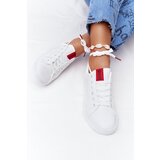 Big Star Women's Leather Sneakers With A Ribbon | shoptok.hr