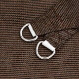  Jedro za zaštitu od sunca 160 g/m² Trapezoidno smeđe 4/5x4 m HDPE | Shoptok.si