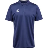 Hummel Tehnička sportska majica 'Essential' morsko plava / bijela