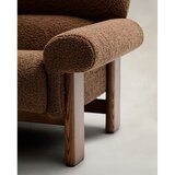 Kave Home Rjav fotelj iz tkanine bouclé Nema – | Shoptok.si