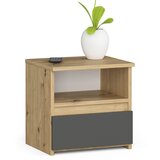 AKORD KOMODA CL1 OAK ARTISAN / SIVA, (21702767) Cene
