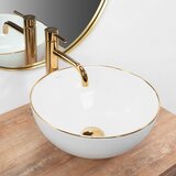 Rea Keramični umivalnik Stella gold edge | Shoptok.si