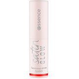Essence satin GLOW Kremasti ruž sa satenskim odsjajem nijansa 07 Coral It A Day 3.5 g | shoptok.hr