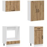  Kuhinjska jedinica LUCCA 8 pcs Hrast artisan Konstruirano drvo | shoptok.hr
