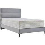 MID.YOU POSTELJA BOXSPRING x , tekstil, leseni material svetlo siva | Shoptok.si