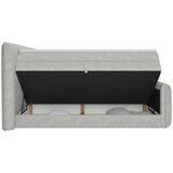 Premium Living Postelja Boxspring Lina, Svetlo Siva, 200x220 | Shoptok.si