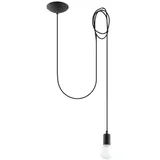 SL.0369 - Luster na kablu EDISON 1 1xE27/60W/230V u obliku pauka, crna