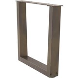  Noge za klub stolić V-oblik 2 kom Prirodni čelik 50 x (42-43,3) cm Čelik | shoptok.hr