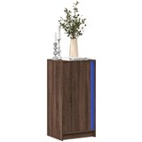 vidaXL Komoda s LED boja smeđeg hrasta 42,5x34x85 cm konstruirano drvo Cijene