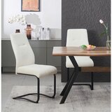 MID.YOU Set Nihajnih Stolov Tina, Krem Barva, 2 Kos | Shoptok.si