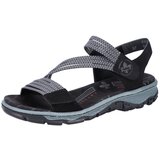 Rieker Sandale tamo siva / crna / bijela | shoptok.hr