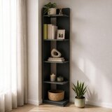 Hanah home polica za knjige Aura, 37,8 cm, antracit | Eponuda.com