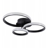  LED prigušiva plafonska svetiljka LED/70W/230V 3000-6500K crna + daljinski upravljač | Eponuda.com
