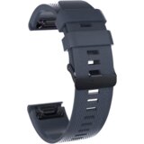 Chameleon Silikonski pašček za Garmin ure (20mm), hitro zapenjanje, temno moder u
