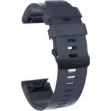 Silikonski pašček za Garmin ure (20mm), hitro zapenjanje, temno moder