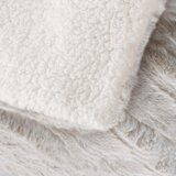 Douceur d intérieur Kremno bela odeja iz mikropliša 180x220 cm Foxy – | Shoptok.si