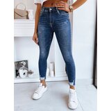 DStreet Spodnie damskie jeansowe skinny fit DURIN ciemnoniebieskie Cijene