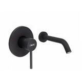 Minotti Ugradna baterija za lavabo TUBO DARK ELEGANCE sa izlivom 210mm | ePonuda.com
