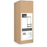 YES EVERYDAY Črn/v naravni barvi kovinski stenski obešalnik s polico 64,5 cm Haldor – | Shoptok.si
