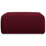 Makamii Bordo rdeč žameten tabure Ekahi – Cene