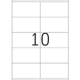 Optima etikete 425, 105 x 57 mm Cene