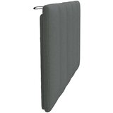 vidaXL Jastuk za uzglavlje tamnosivi 80 cm od tkanine | shoptok.hr