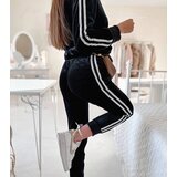 Gemre Black velour set with Orion side stripes | Shoptok.si