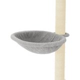  Penjalica za mačke sa stupovima za grebanje svjetlosiva 95 cm | shoptok.hr