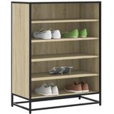 Ormarić za cipele Sonoma hrast Konstruirano drvo i metal | shoptok.hr