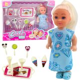  Lutka za igru sa slasticama 12 cm - plava | Shoptok.si