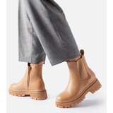 Gemre Beige insulated classic boots Olmedo | shoptok.hr