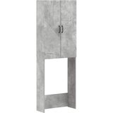  Kabinetska WC HAARLEM Betonska siva 66 x 25,5 x 190 cm | shoptok.hr