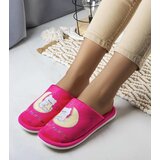 Gemre Neon Pink Soft Slippers Rainbow Moon Cijene