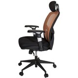 MID.YOU Vrtljiv Stol Venus Base, Oranžna, Črna | Shoptok.si