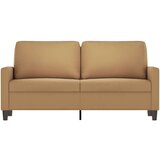 Kavč dvosed rjav 140 cm žamet | Shoptok.si